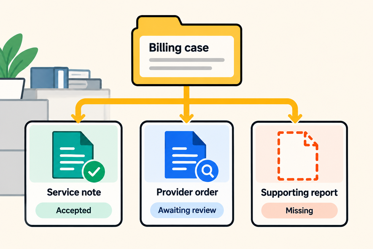 HC-S4 - 1 - Billing Case Document Tracker
