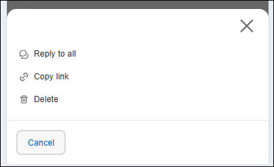 After: Tapping "…" displays the action menu