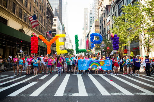 Pride March, yelp culture of teamwork