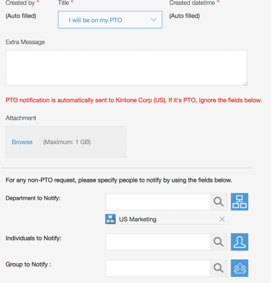 Inform Business Application Kintone