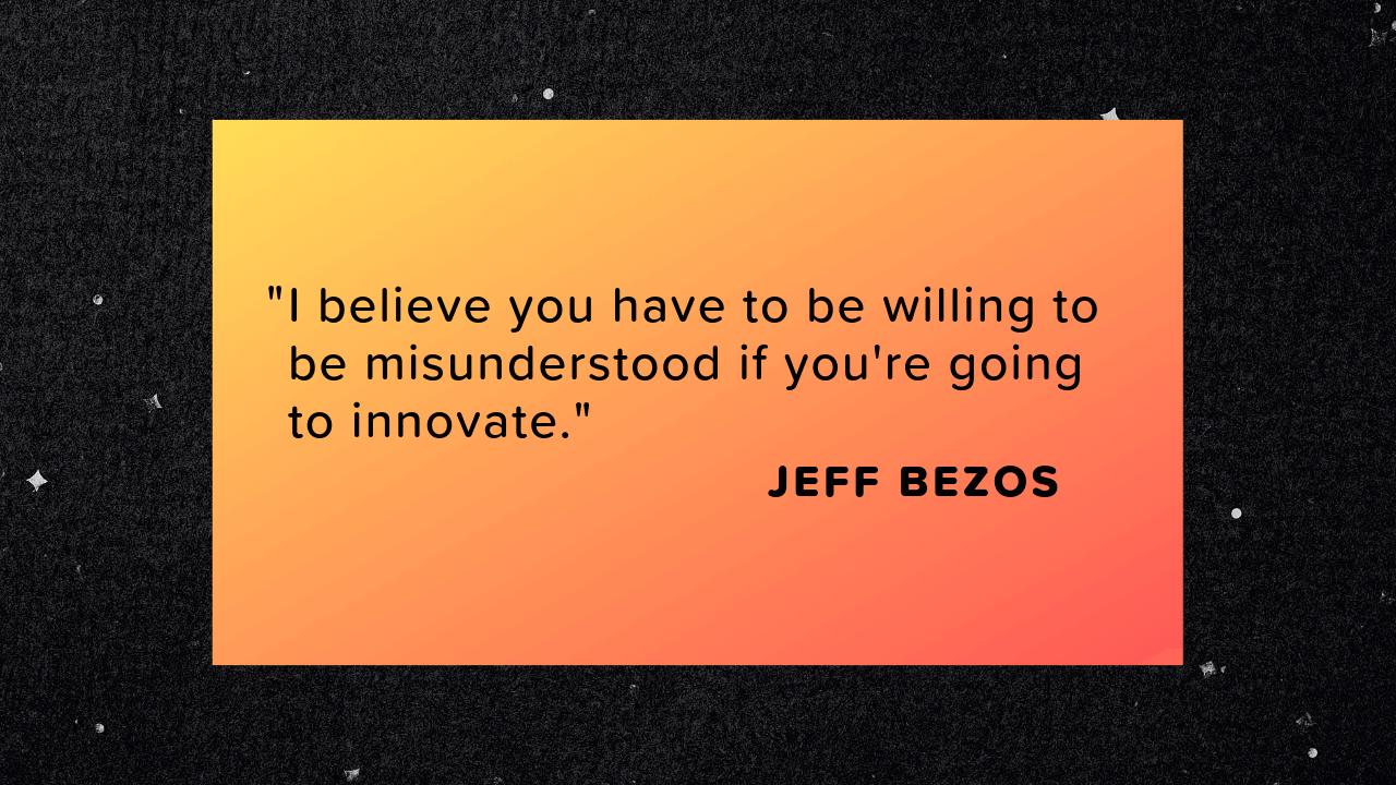 Shareable Quotes To Inspire Business Transformation by Jeff Benzos