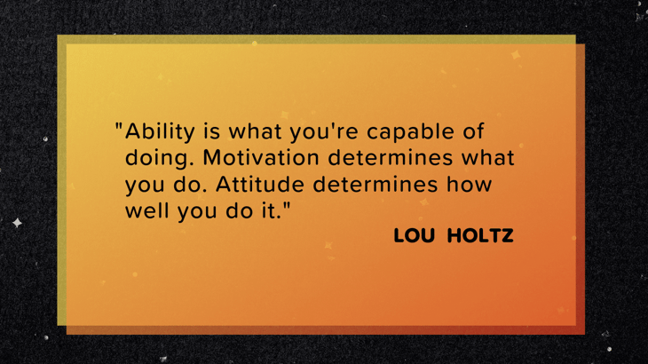 Shareable Quotes To Inspire Business Transformation by Lou Holtz