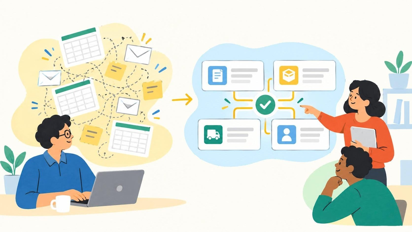 How SMB Operations Teams Manage Work Across Spreadsheets, Email, and Separate Tools