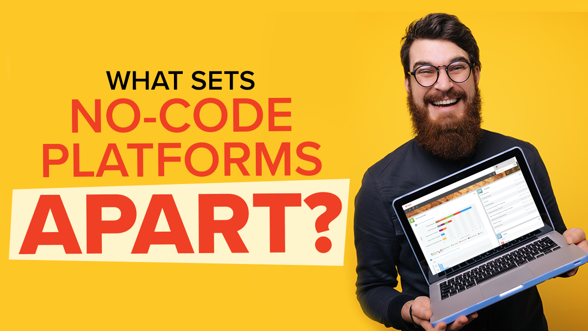 What sets no-code platforms apart from other software?